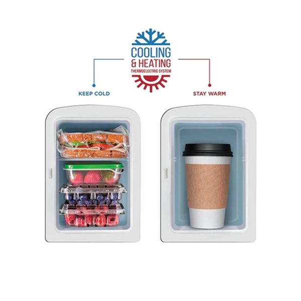 Mini Refrigerador Chefman RJ48-R 4 Litros Portatil Rosa