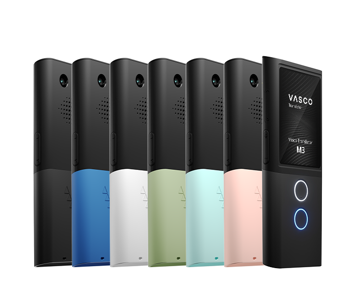 Traductor Inteligente Vasco M3 Internet Gratis de por Vida Blanco