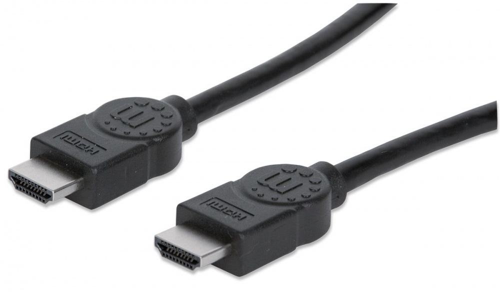 Cable HDMI Manhattan  - 5 m, HDMI, HDMI, Macho/Macho, Negro