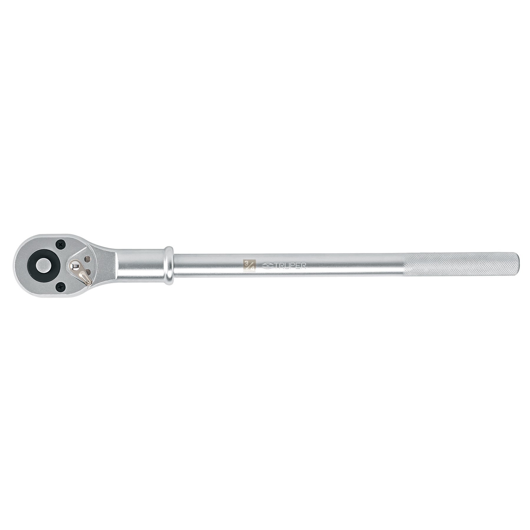 MATRACA 3/4" CABEZA PERA SIST. REVERSIBLE LIBERACIÓN RÁPIDA TRUPER 13900