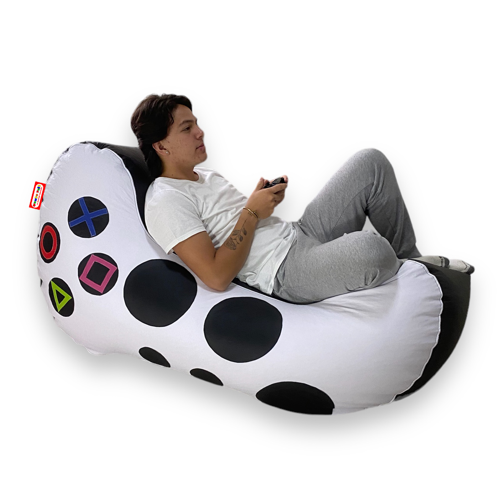 Sillon Puff Control Player Jumbo marca Mundo Puff.