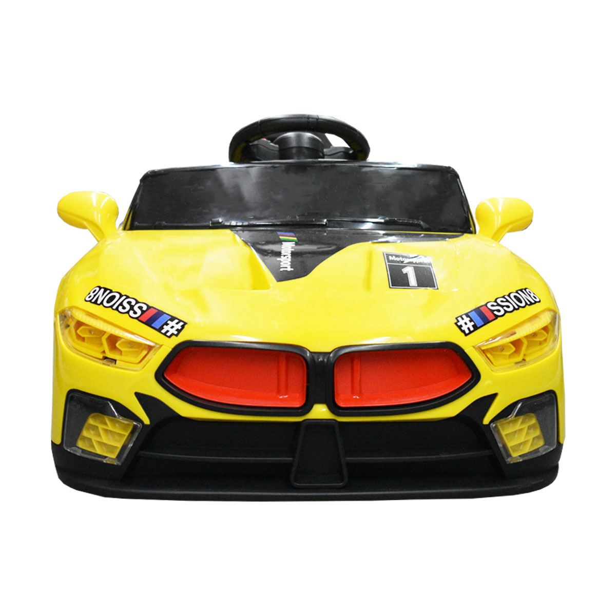 Carro Montable Electrico 6V  Tipo BMW 1600S Amarillo