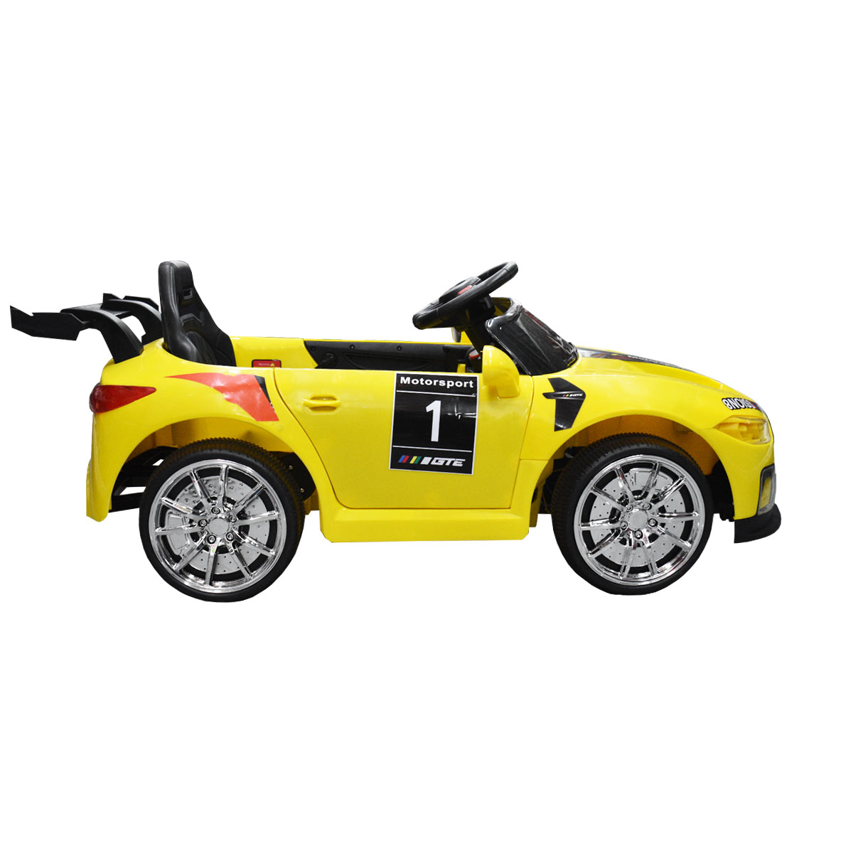 Carro Montable Electrico 6V  Tipo BMW 1600S Amarillo