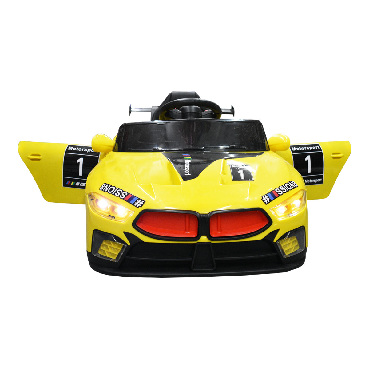 Carro Montable Electrico 6V  Tipo BMW 1600S Amarillo