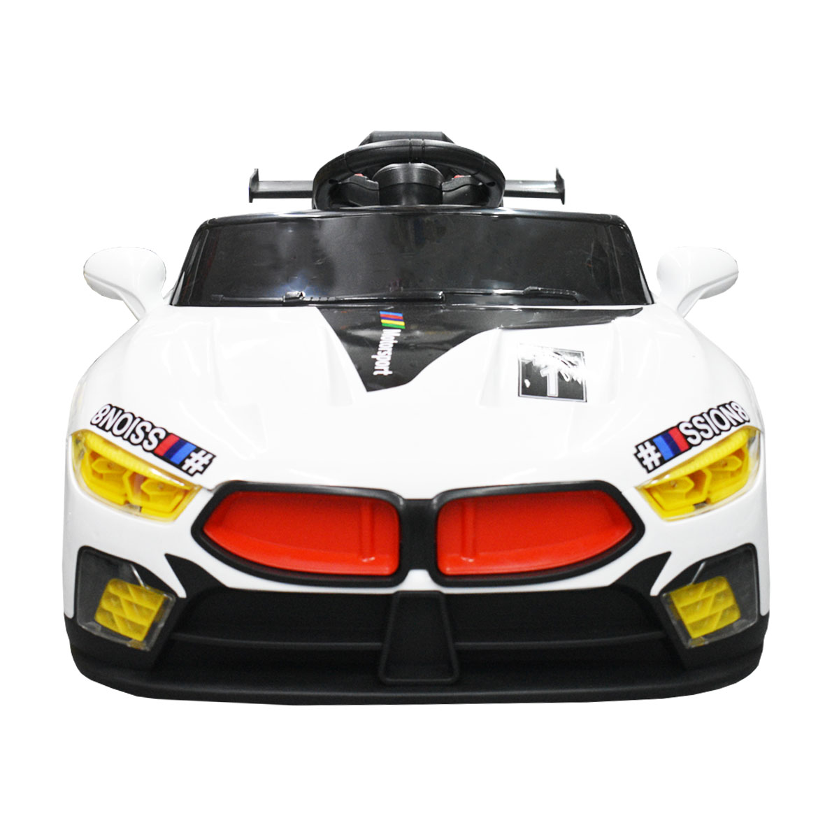 Carro Montable Electrico 6V  Tipo BMW 1600S Blanco