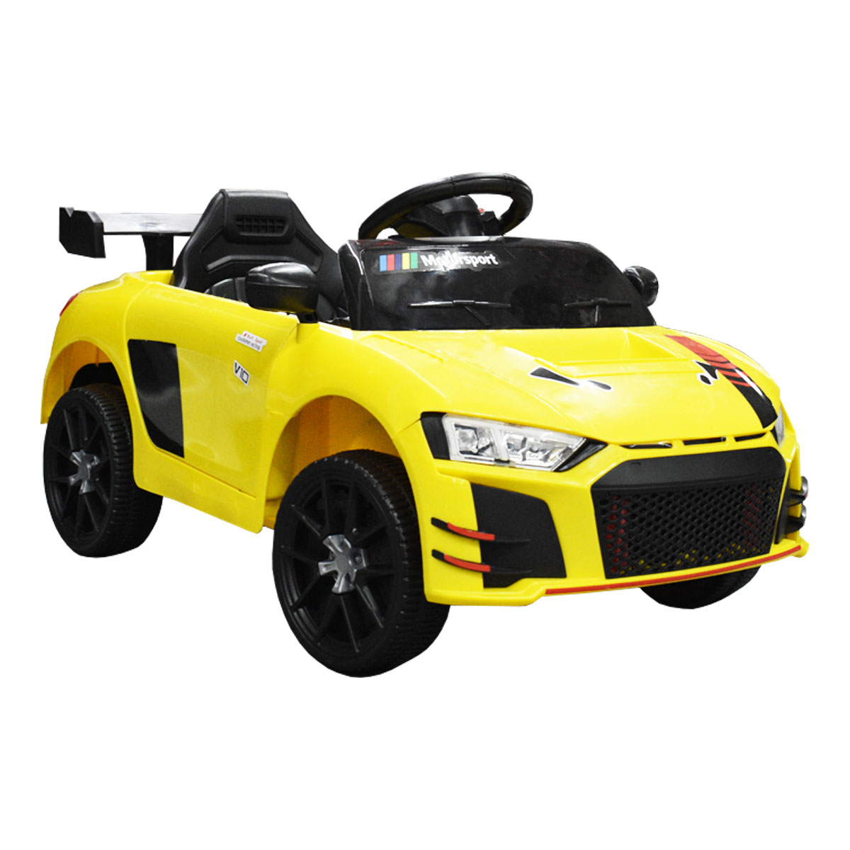 Carro Montable Electrico 6V Tipo Audi MT-915A Amarillo