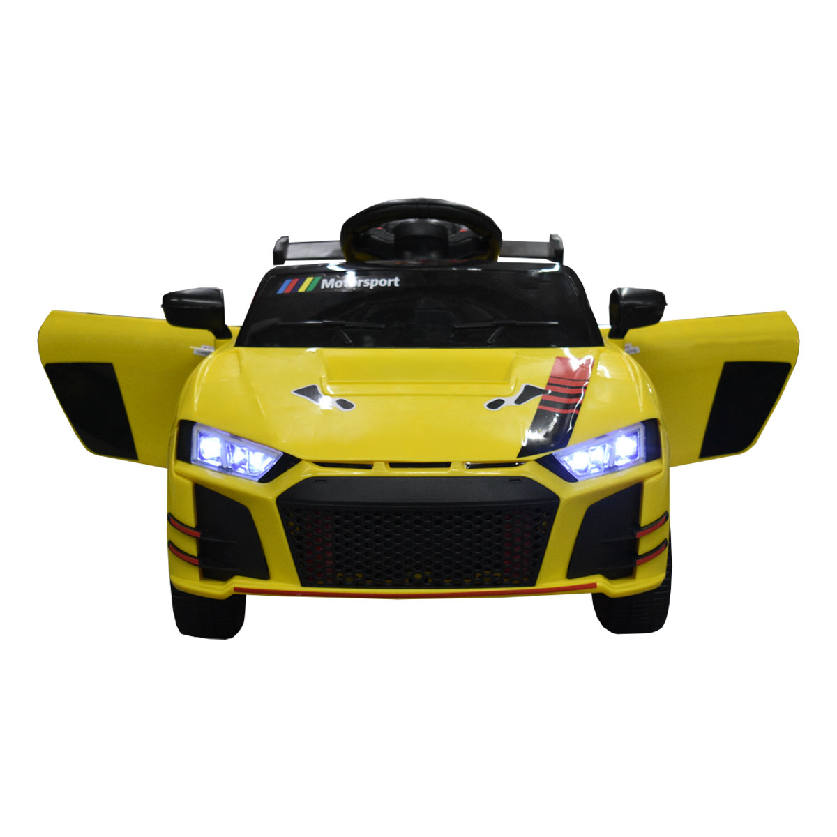 Carro Montable Electrico 6V Tipo Audi MT-915A Amarillo