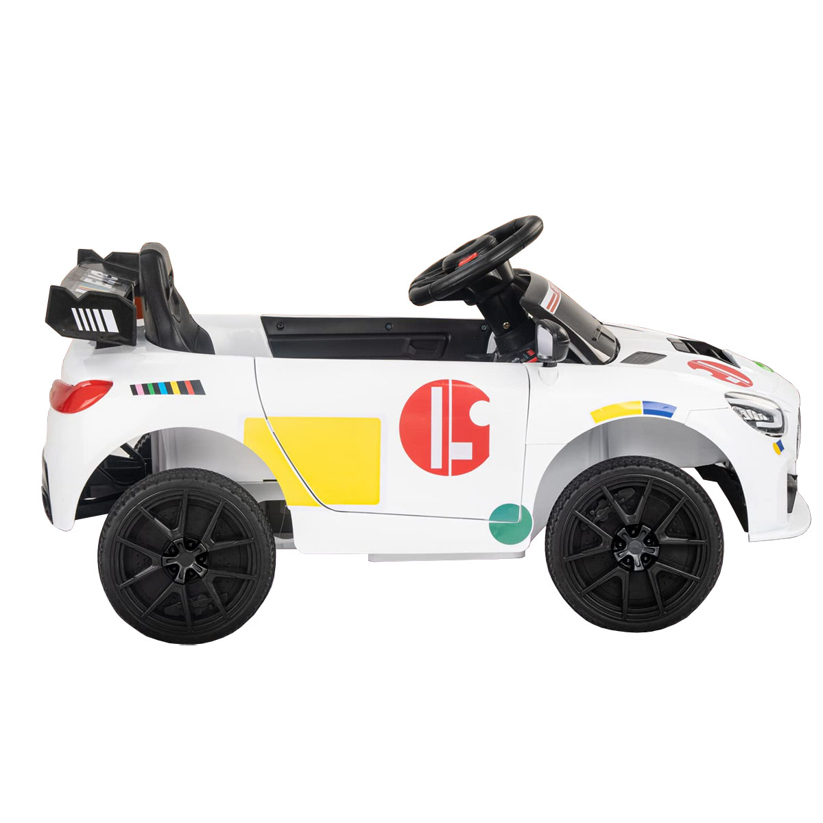 Carro Montable Electrico 6V Tipo Maserati MT-919A Blanco