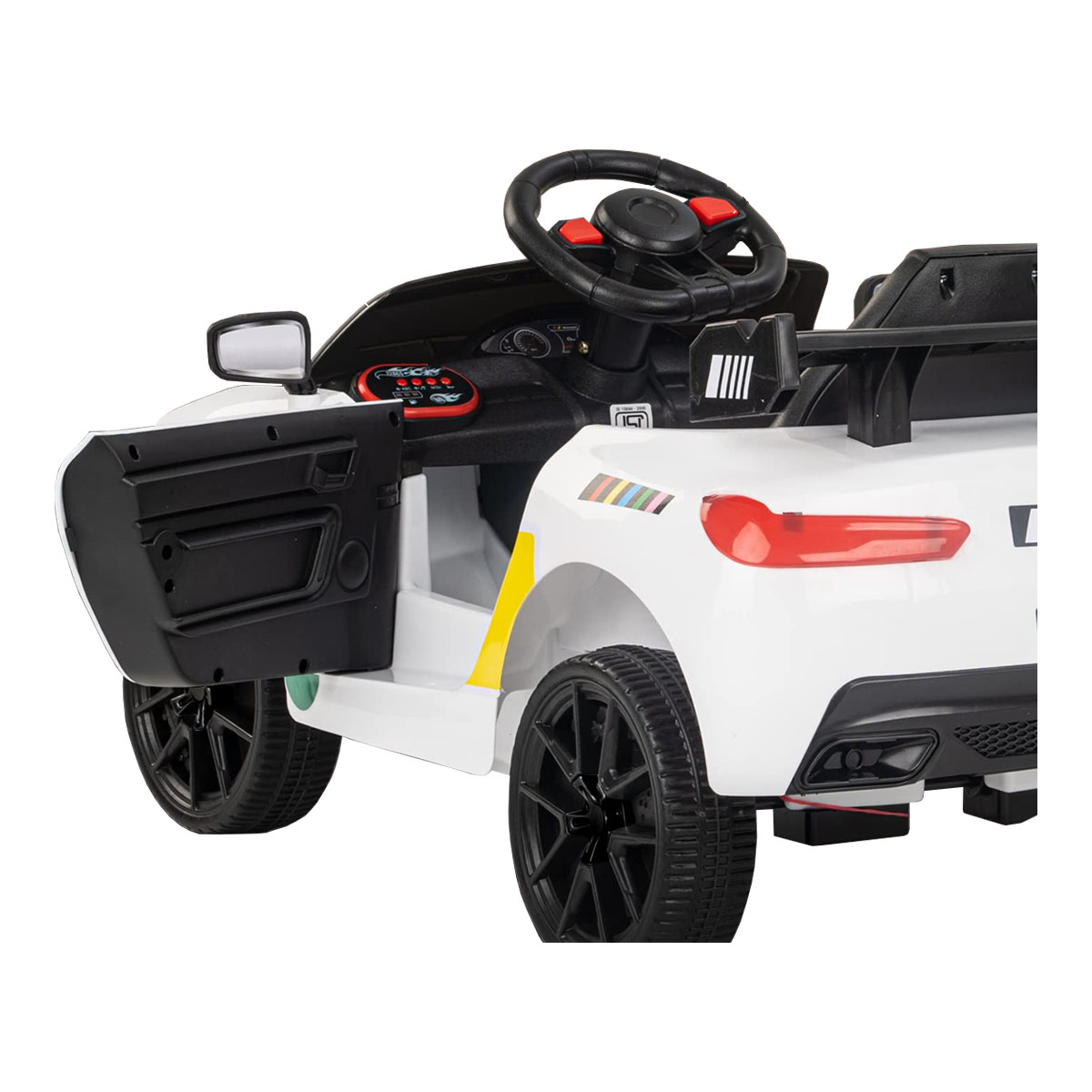 Carro Montable Electrico 6V Tipo Maserati MT-919A Blanco