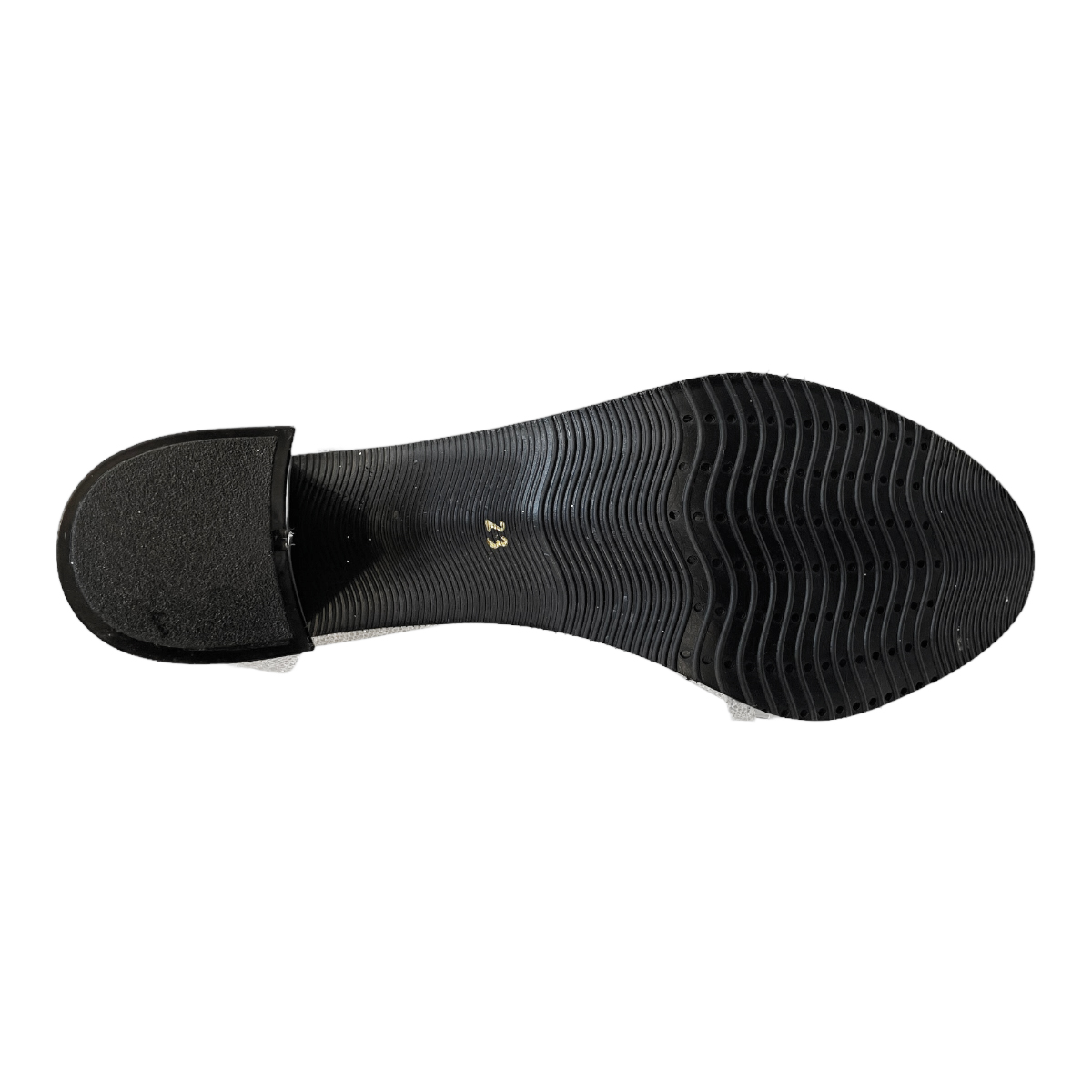 Zapatillas Fiesta Mujer Sheila Plateadas Tacón Bajo