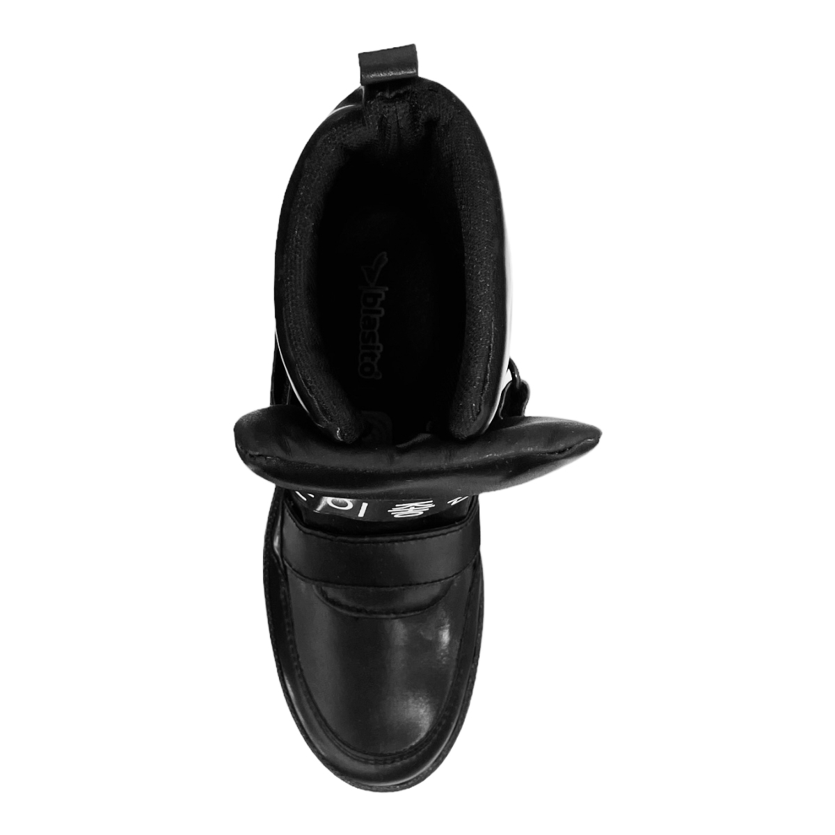 Botas Negras Niña Juvenil Blasito Capitonadas 22-25 K-Pop