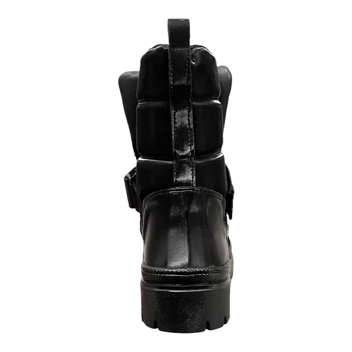 Botas Negras Niña Juvenil Blasito Capitonadas 22-25 K-Pop