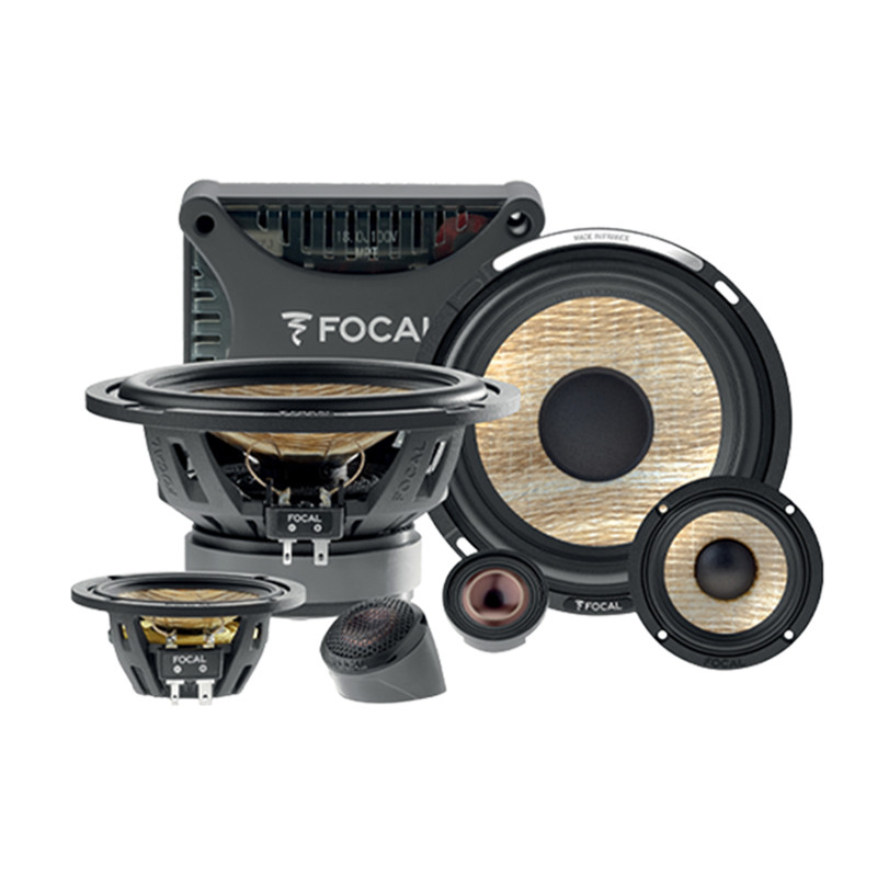 Bocinas FOCAL PS 165 F3E de 3 vías Expert Linen Evo de 6-1/2 pulgadas