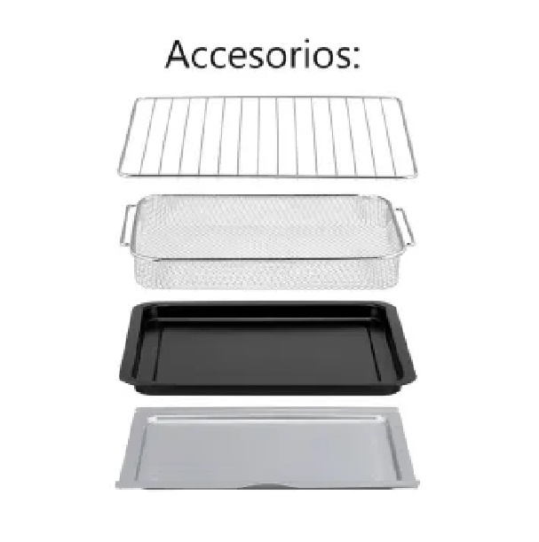 Horno Freidora Holstein HH-09179007SS 25 Litros 1700W 