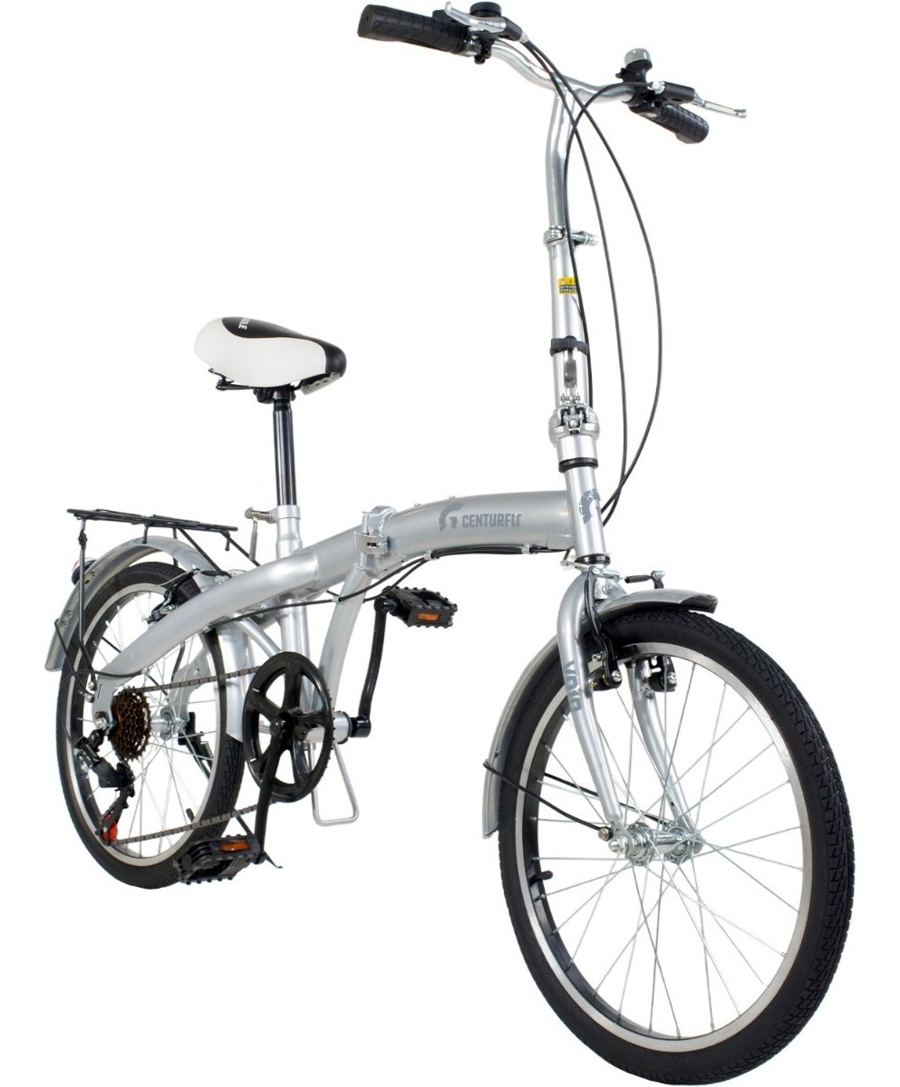 Bicicleta Plegable Retro Vintage R20 Vbrake Blanca