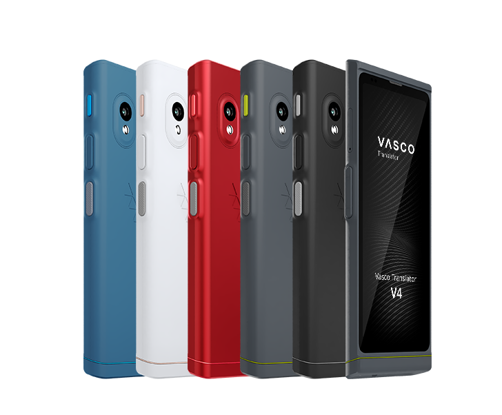 Traductor Inteligente Vasco V4 Internet Gratis de por Vida Negro