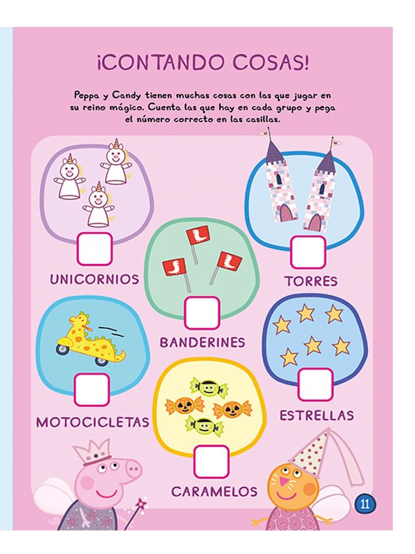 Peppa Pig. Cuaderno de actividades - Súper pegatinas. Aventuras mágicas  Autor Eone