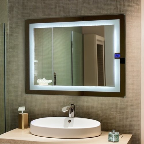 Espejo para baño Touch Led medidas 78 x 60 cm con iluminación frontal y  trasera. ARD ARD Contemporaneo