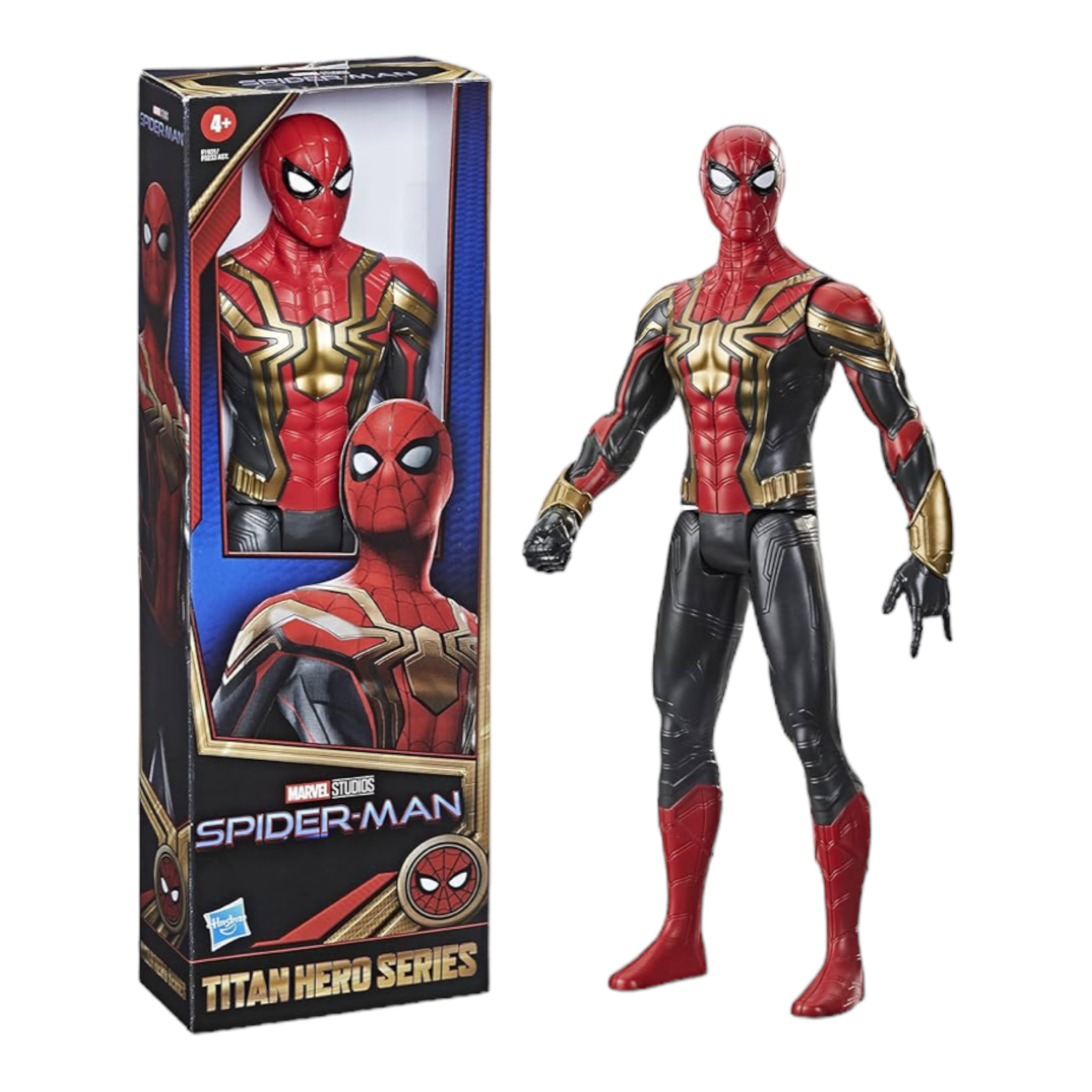 Spider-Man Figura De Acción Traje De Integración Marvel Titan Hero Series Hasbro