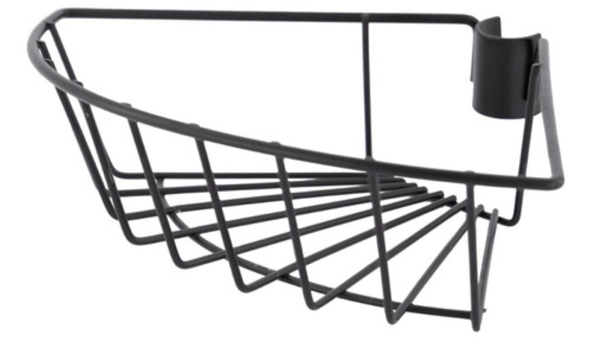 Esquinero Organizador De Baño Regadera Ajustable 4 Niveles Negro