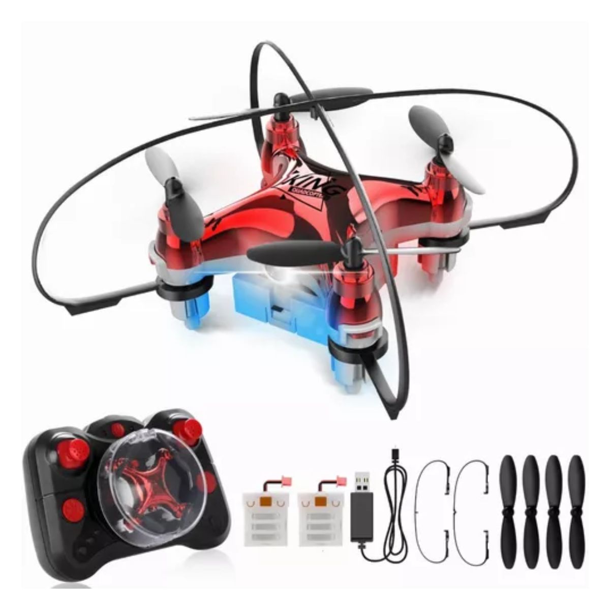 Mini Drone Para Niños Principiantes 2.4ghz rojo