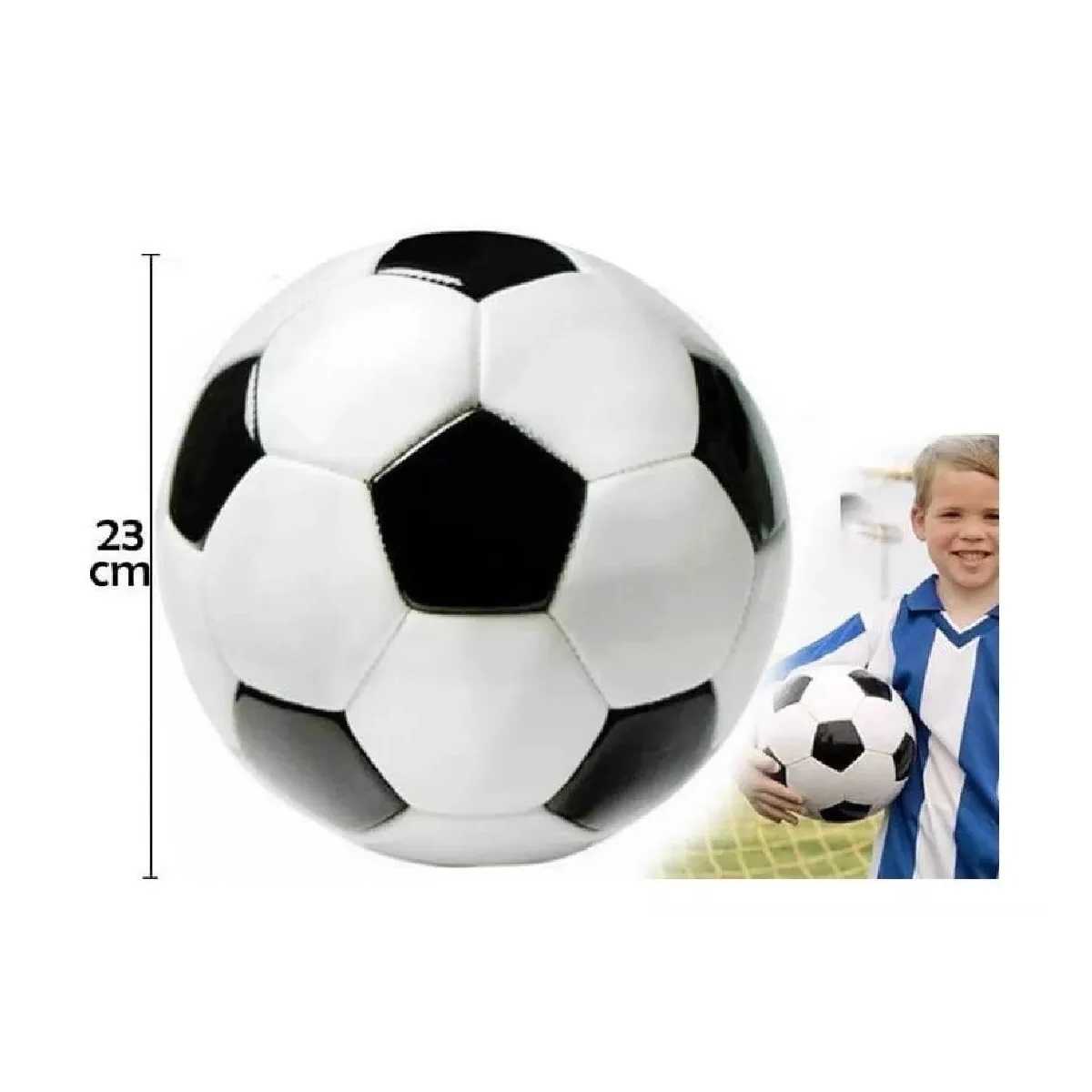 Balon Pelota Futbol Soccer Numero # No 5 Negro