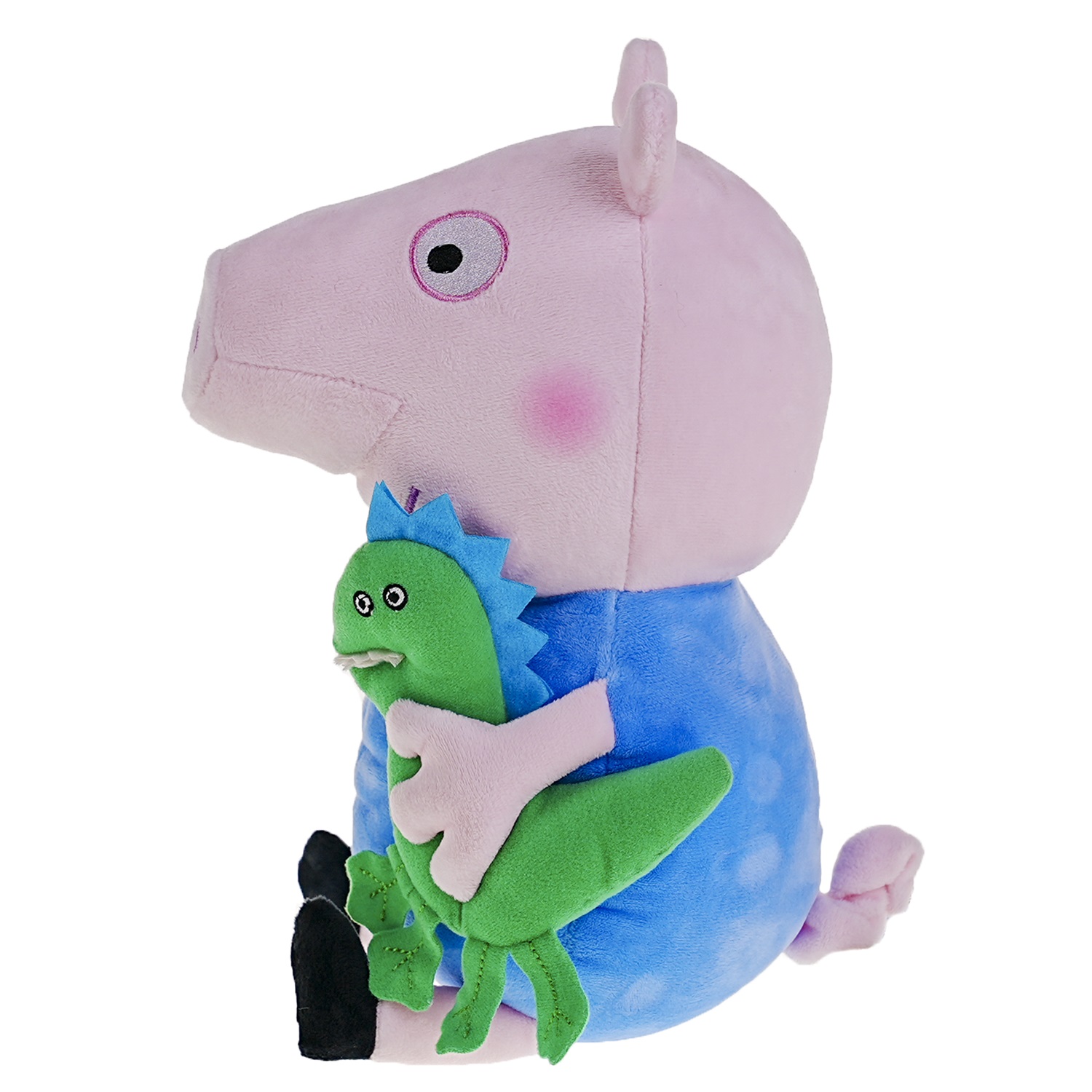 Peppa Pig Peluche 30cm Con Sonido George Y Su Mascota Bebe