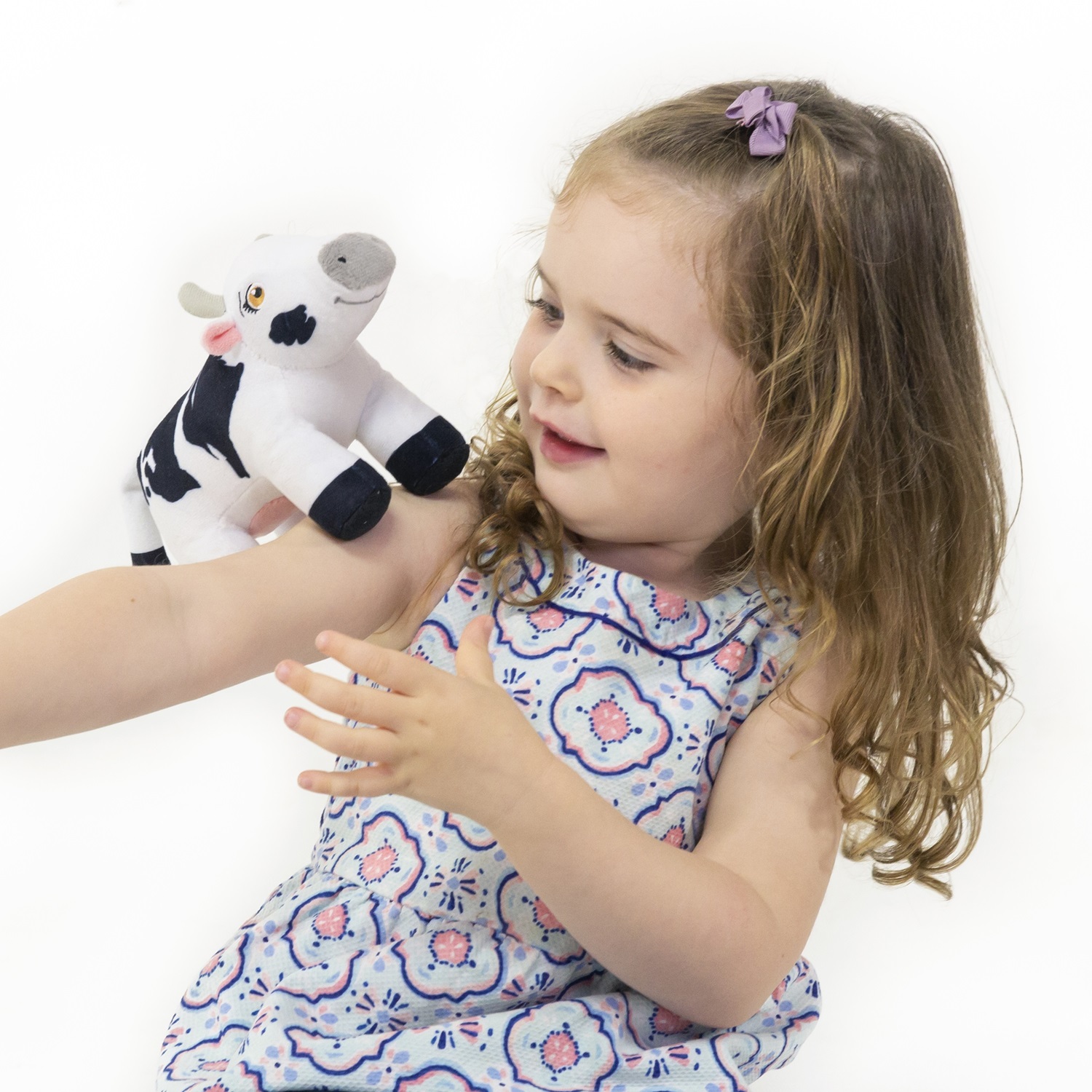 Peluche Vaca Lola Mis primeros pasos 15cm La Granja de Zenón Bebes