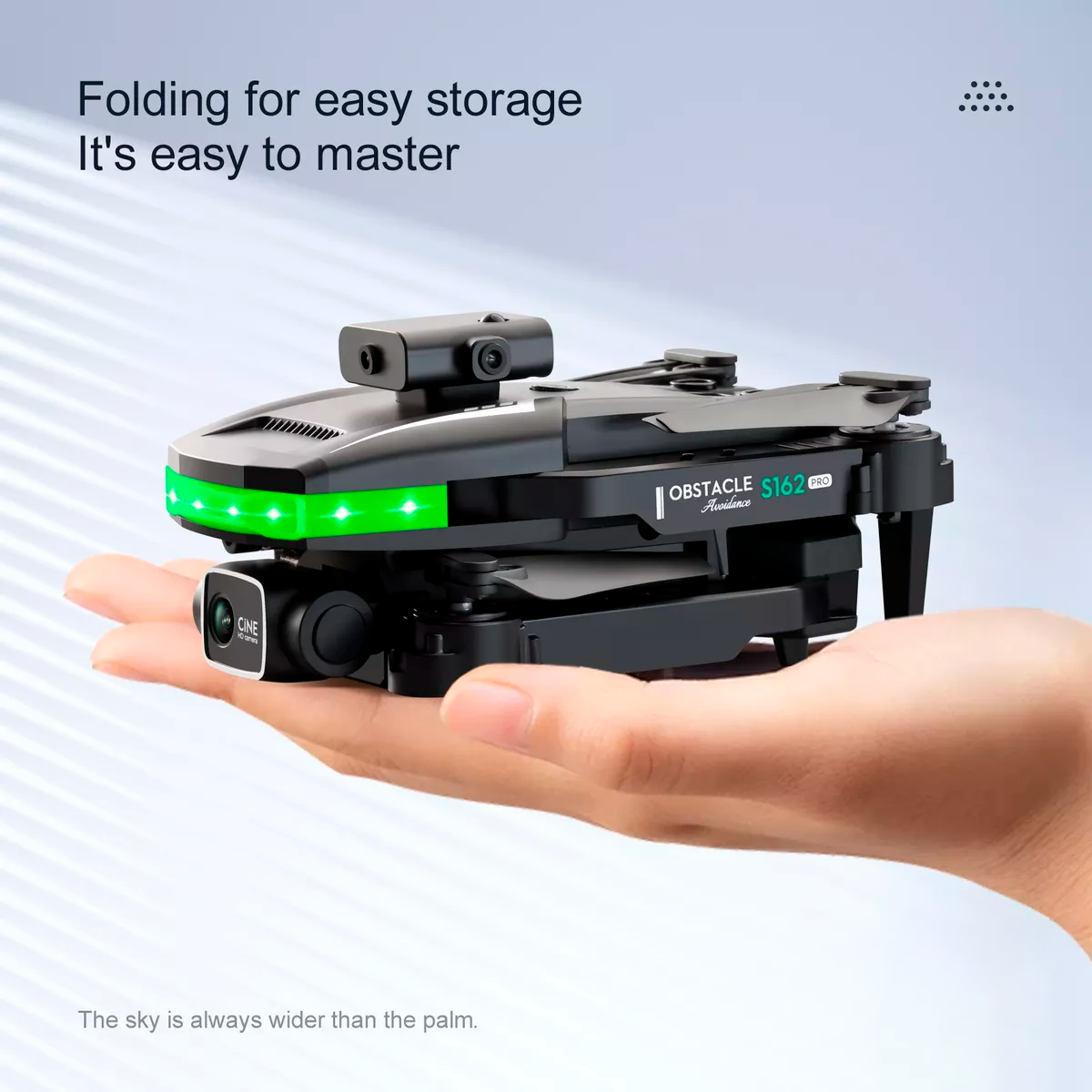 Mini Drone Con Cámara HD Rc   Estabilidad De Vuelo.