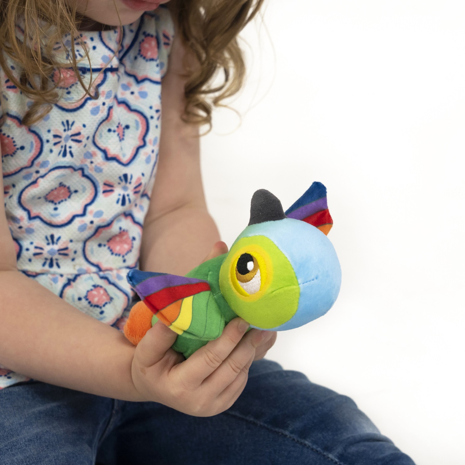 Peluche Loro Pepe Mis primeros pasos 15cm La Granja de Zenón