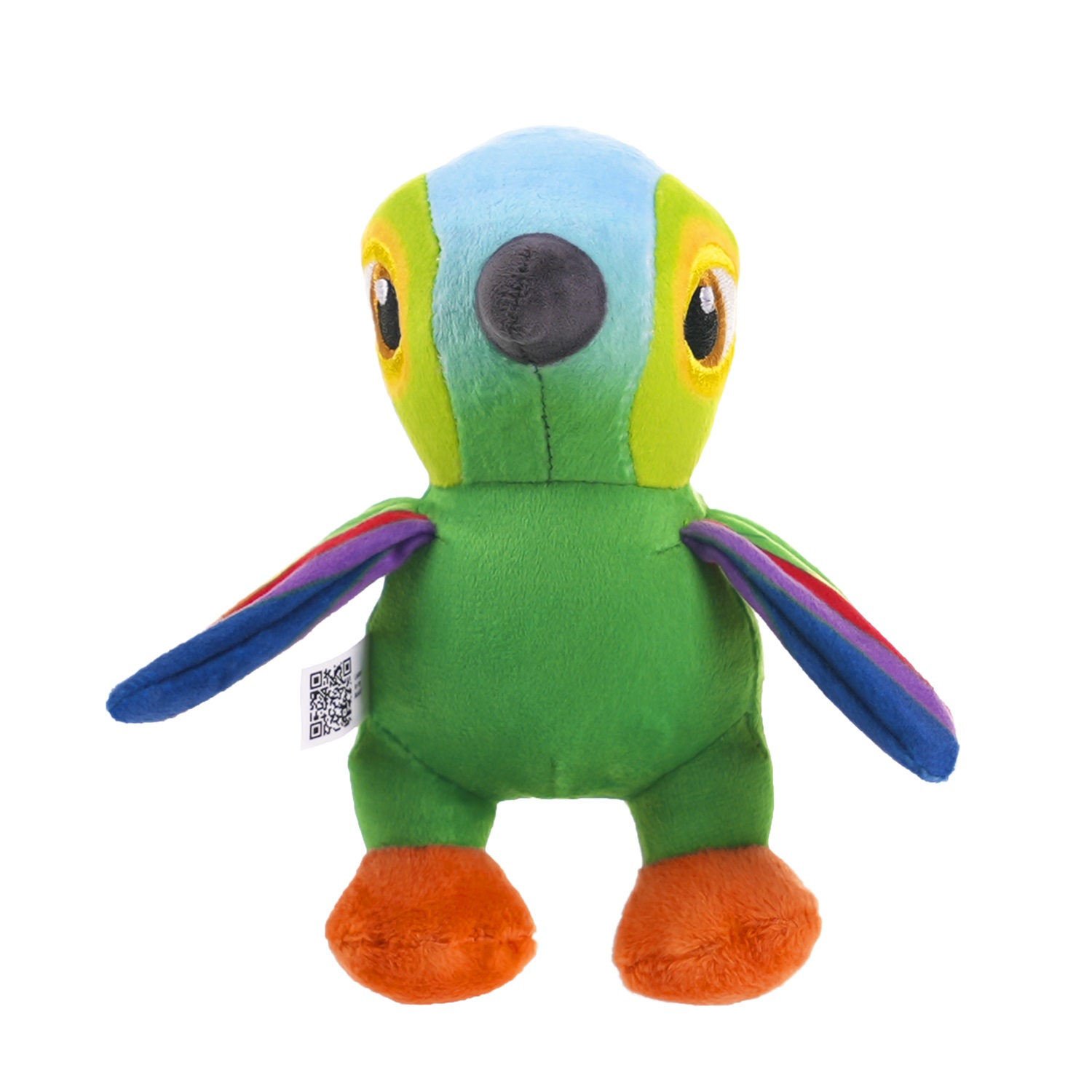 Peluche Loro Pepe Mis primeros pasos 15cm La Granja de Zenón