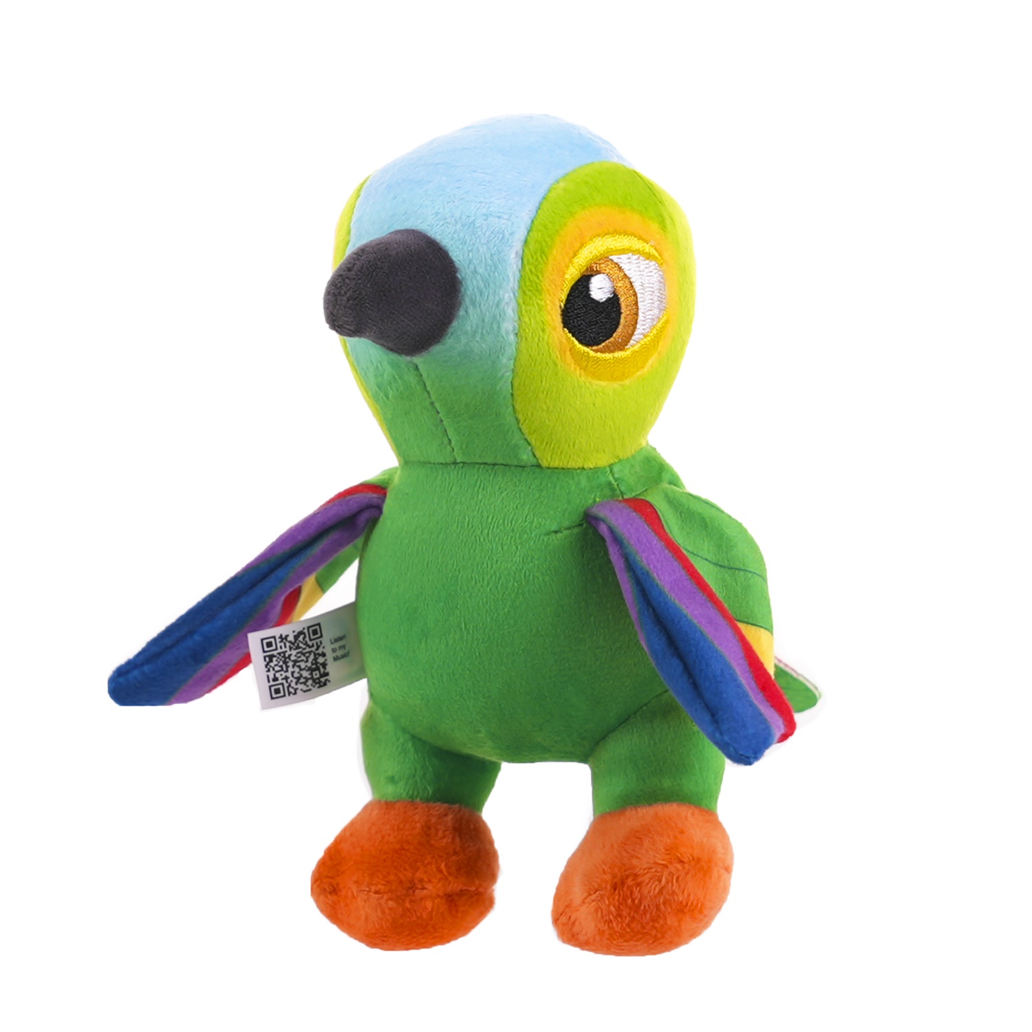 Peluche Loro Pepe Mis primeros pasos 15cm La Granja de Zenón