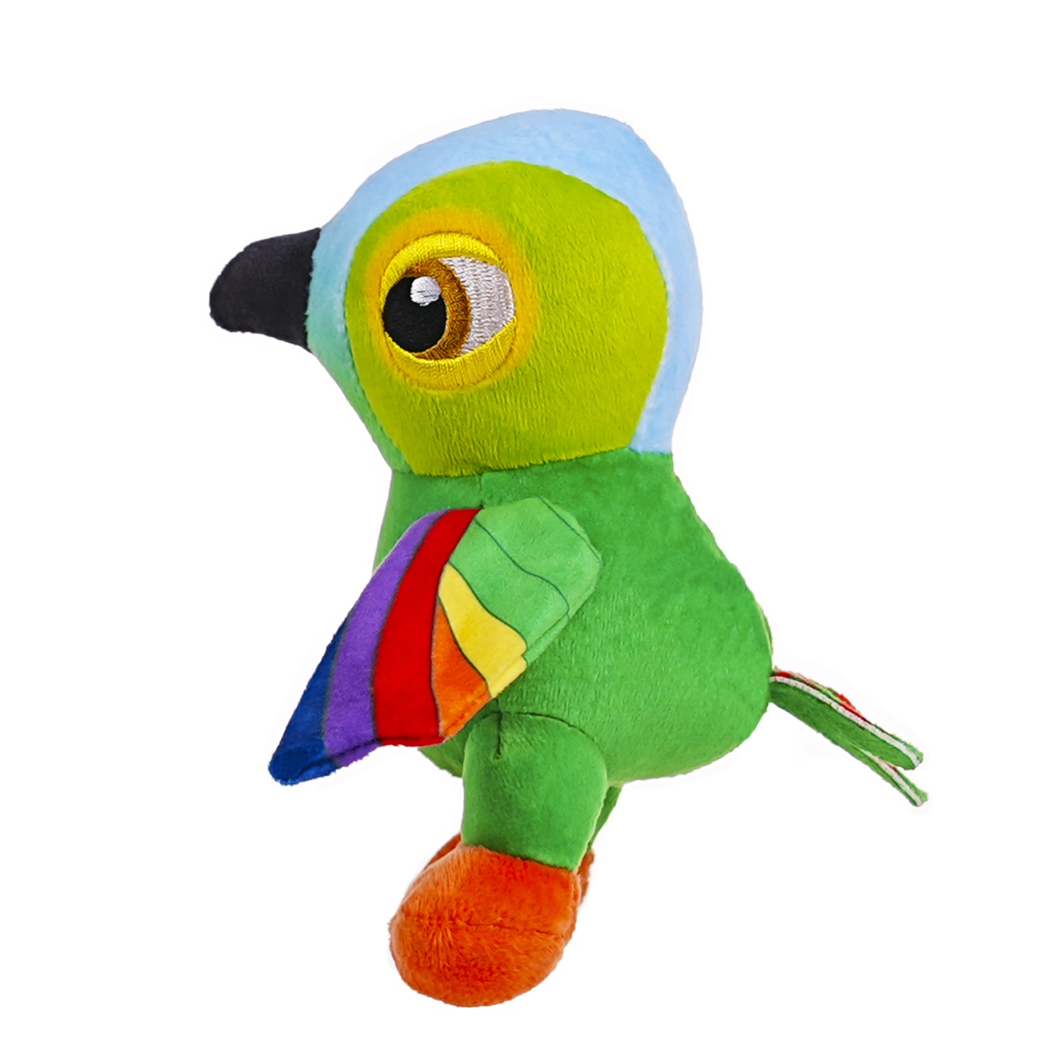 Peluche Loro Pepe Mis primeros pasos 15cm La Granja de Zenón