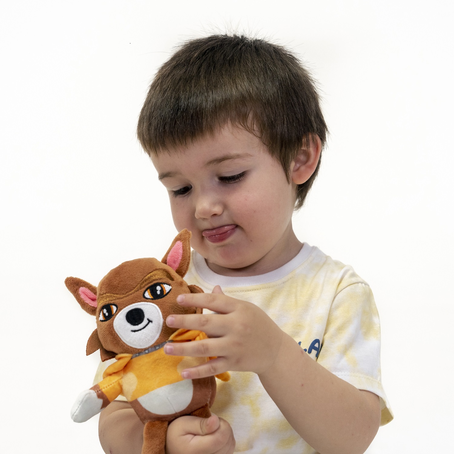 Lobo Beto Disfrazado Peluche Musical 15cm La Granja De Zenón