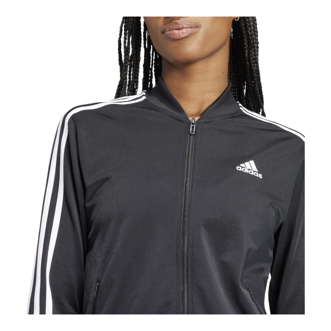 CONJUNTO ADIDAS MUJER NEGRO  ADIDAS W 3S TR TS IJ8781.