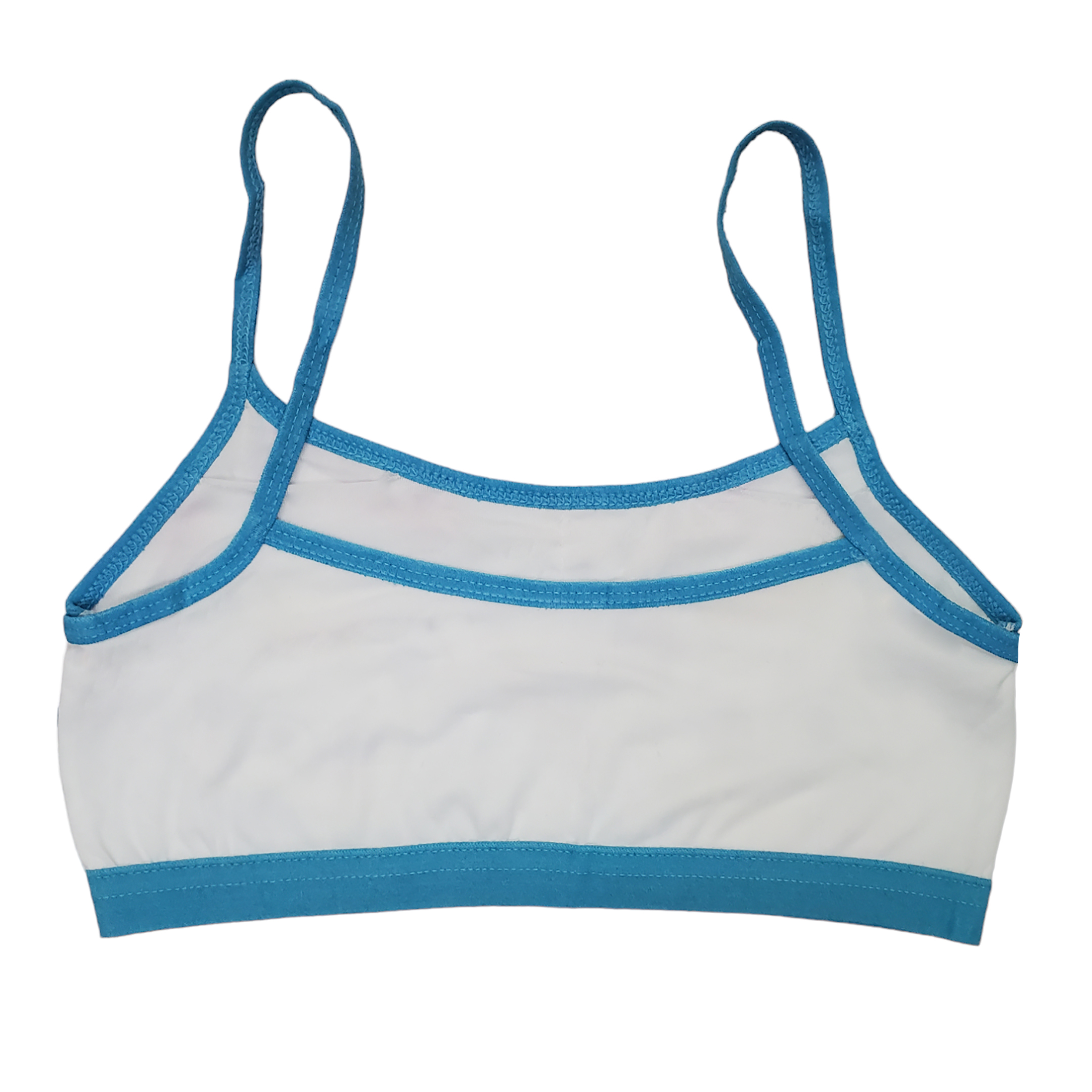 Corpiño Top Tirante Delgado Estampado Osos Para Niña 6pz.