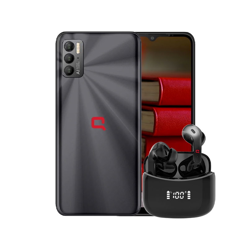 celular COMPAQ Q5 4GB RAM 64 GB NEGRO