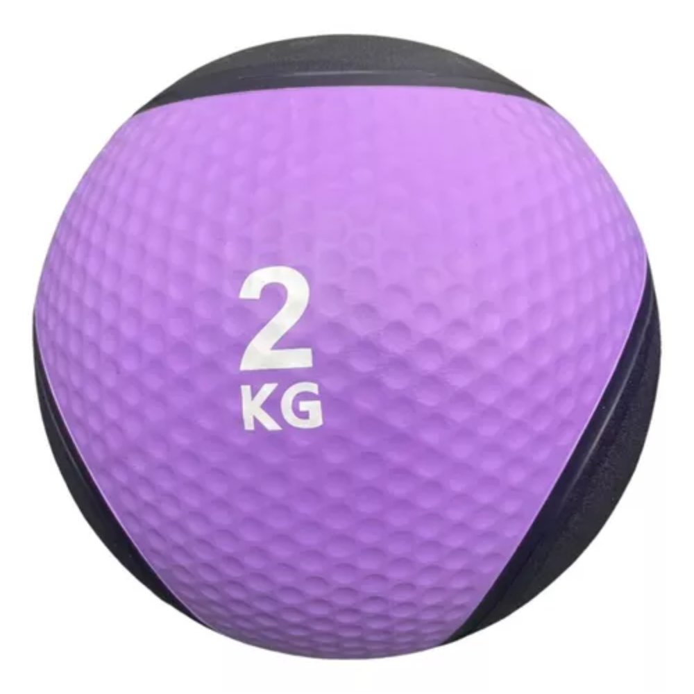  Pelota Medicinal 2 kg De Rebote Entrenamiento De Potencia 