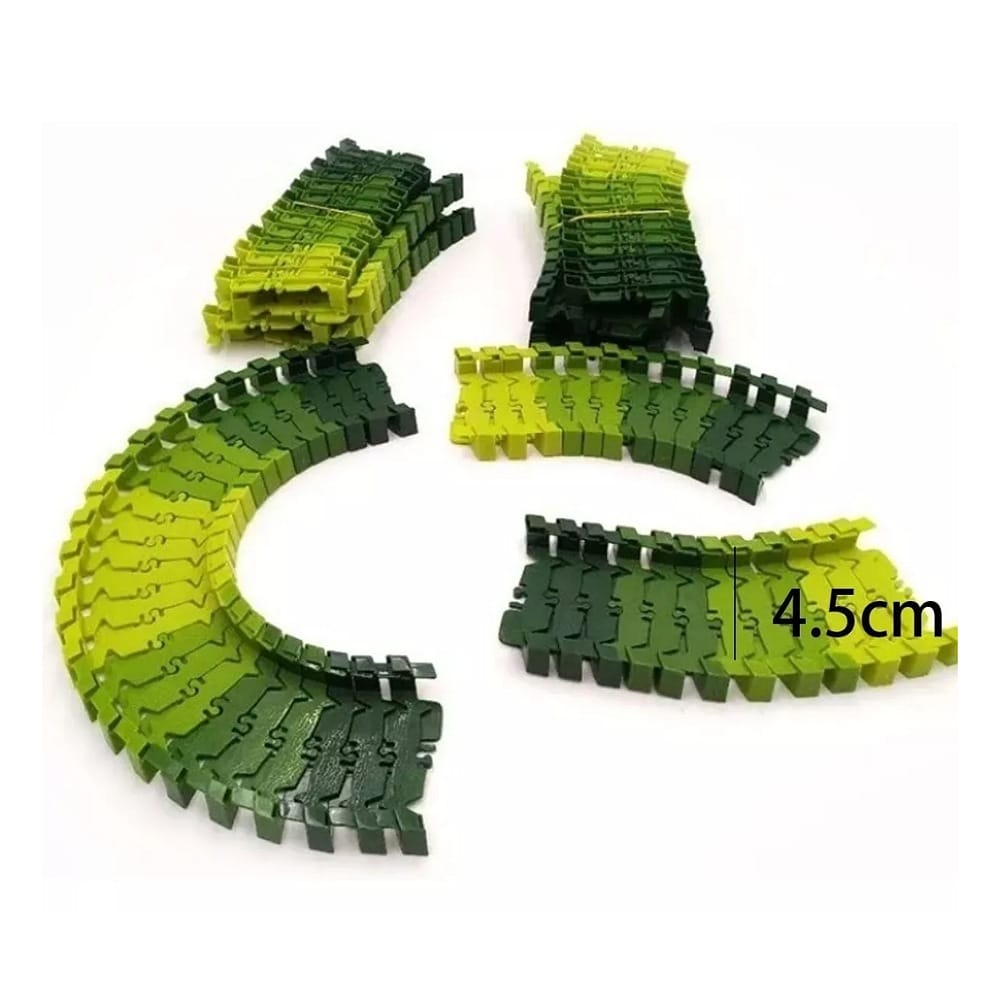 Pista Carreras Juguetes Niños 2 Coches Sonido Y Luz 167pcs