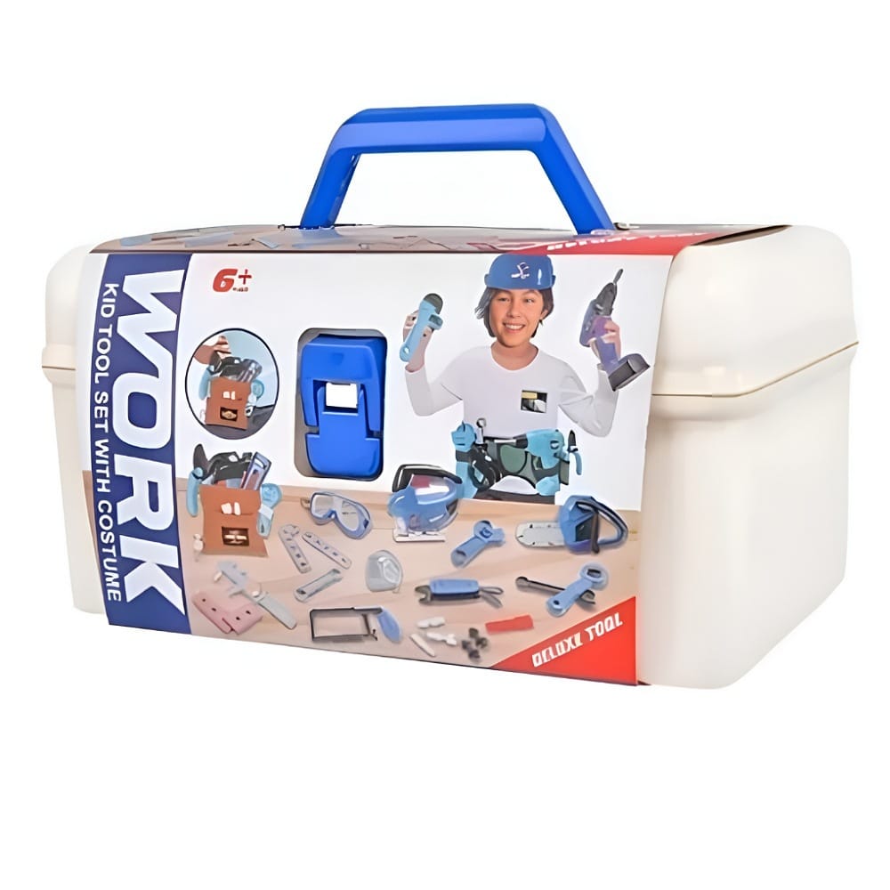 Juguete Herramientas Niño Caja Taladro Infantil Accesorios