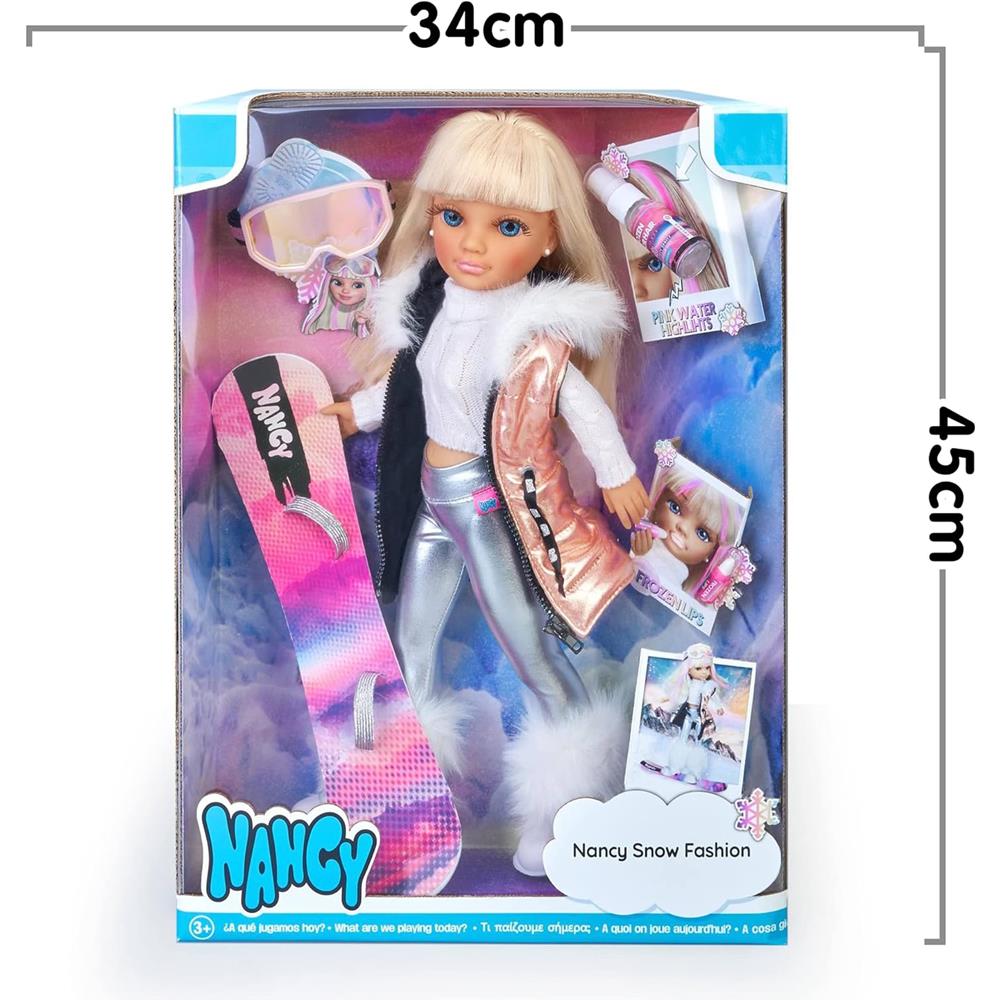 Muñeca Fashion Nancy Un Día En La Nieve