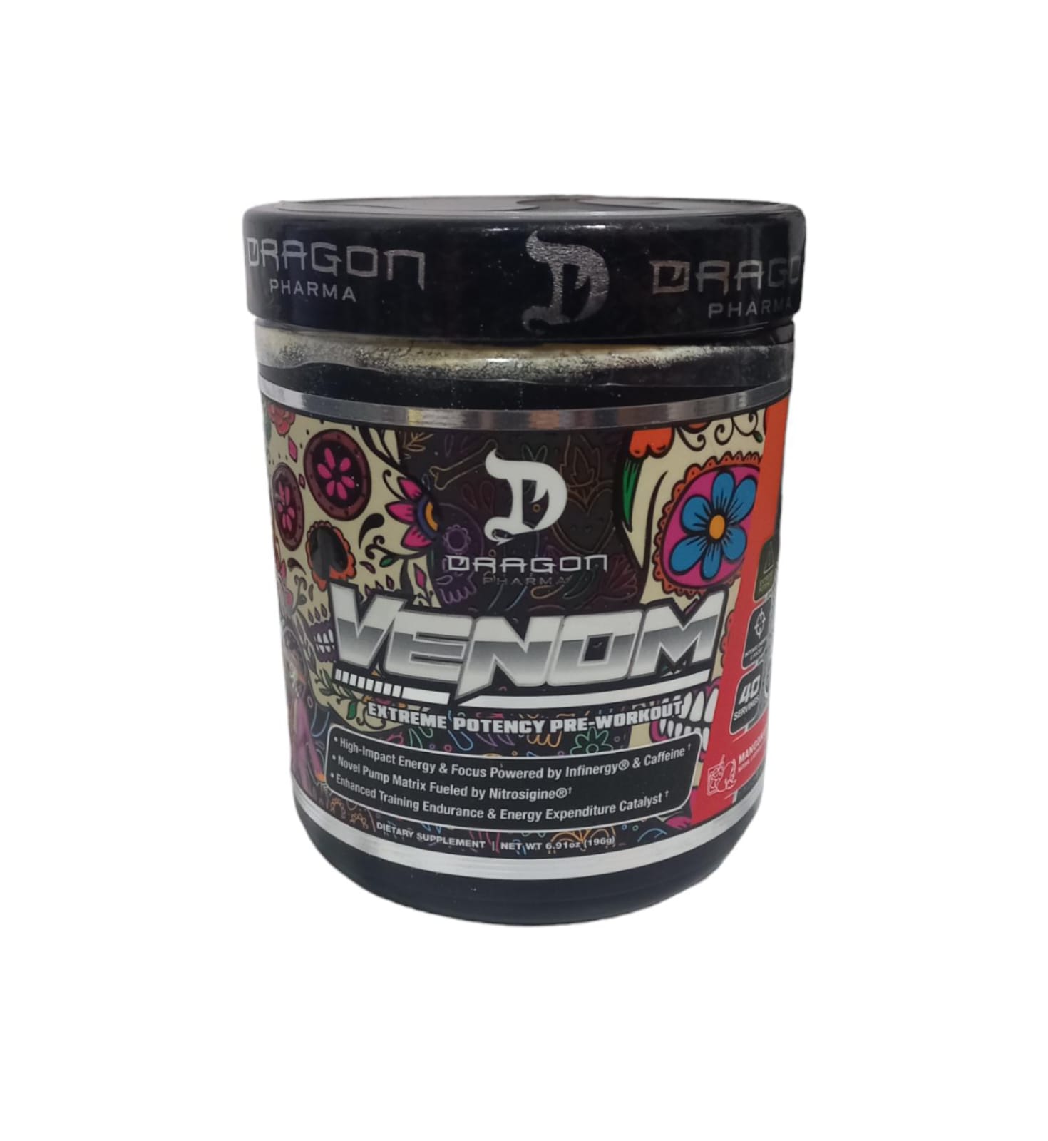 Venom Dragon Pharma (40 Serv) sabor mangonada 