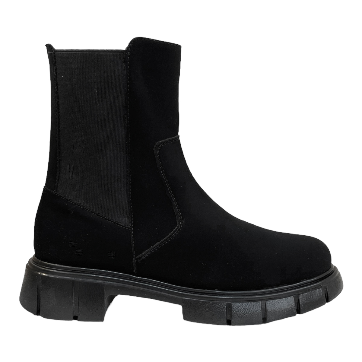 Botas Negras Urbanas Mujer Casuales Blasito