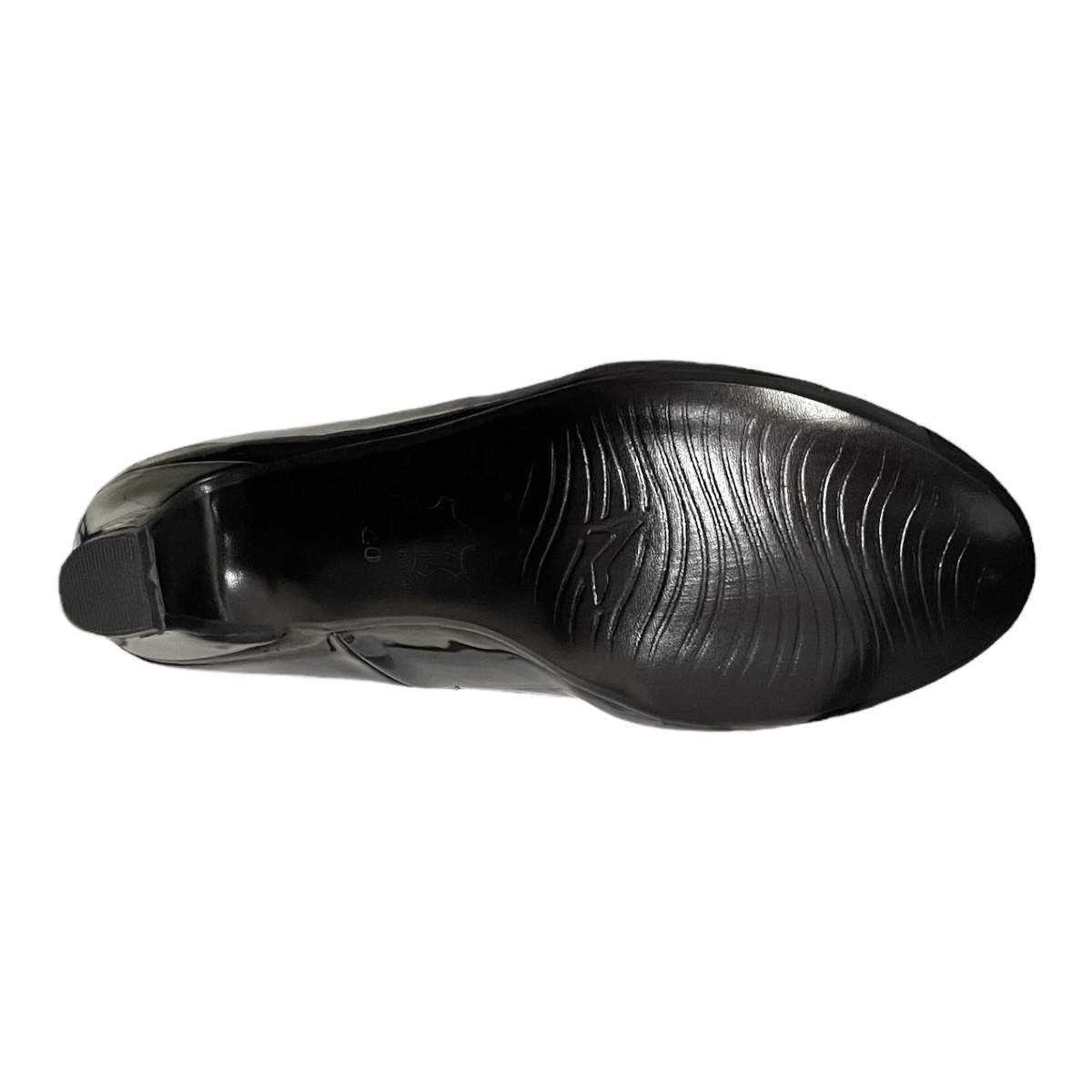 Zapatillas Zapatos Mujer Tacones Comodos Selene Charol 3122