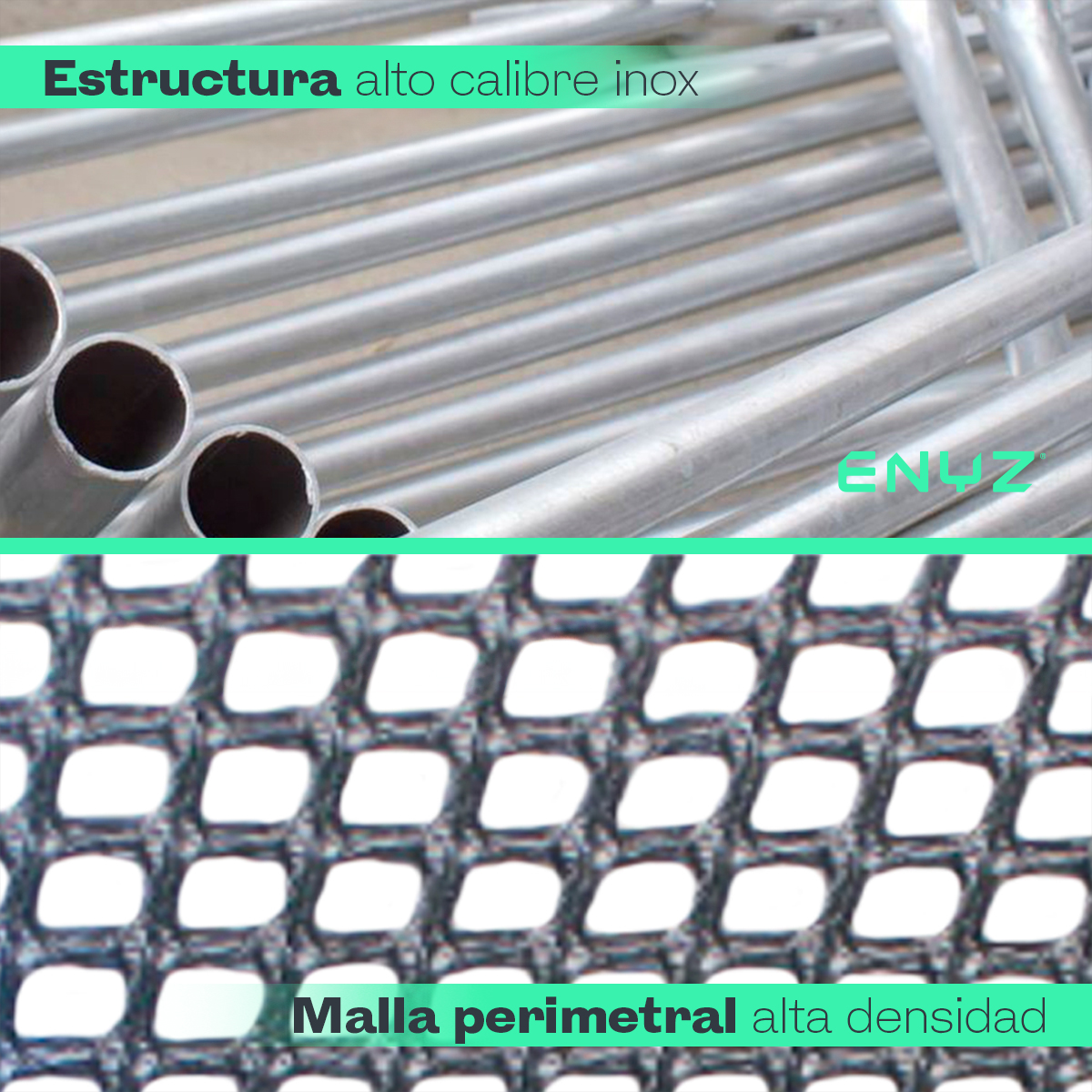 Trampolín Brincolín Premium 8 ft 2.43m Con Luces LED Tubular Reforzado Uso Rudo Jardín exteriores, restaurantes y negocios Tumbling Trampoline Outdoor Indoor