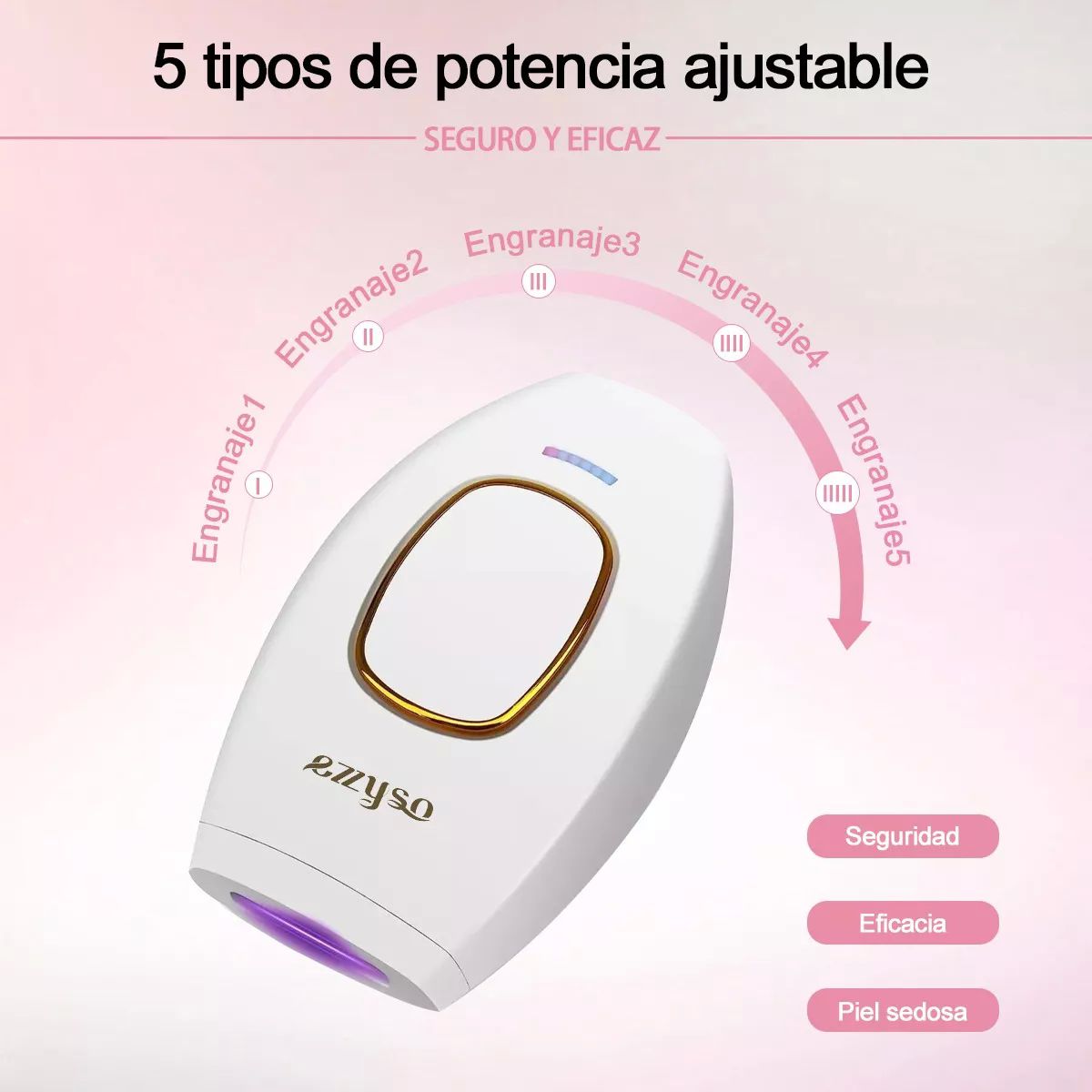 Ipl Depiladora De Luz Pulsada Laser Permanente Sin Dolor.