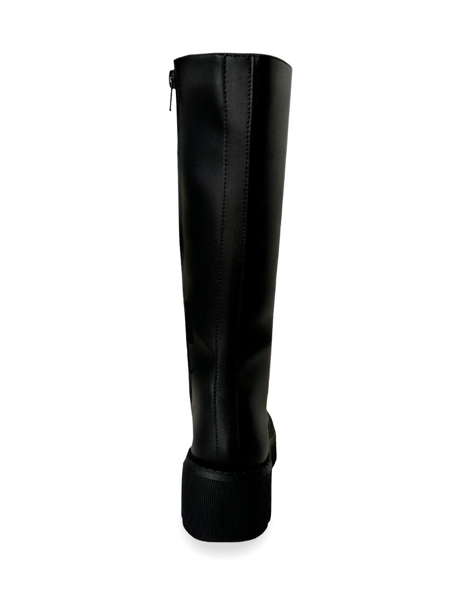 Bota Alta combat abajo de la rodilla, para mujer