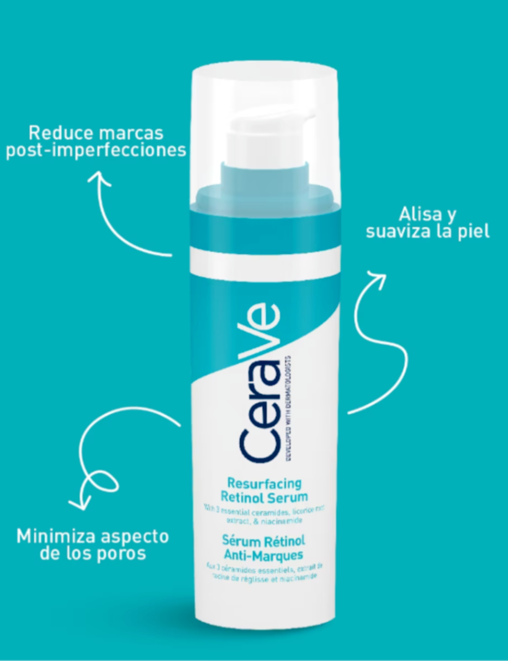 Serum Cerave Retinol Anti-marcas Con 3 Ceramidas 30ml