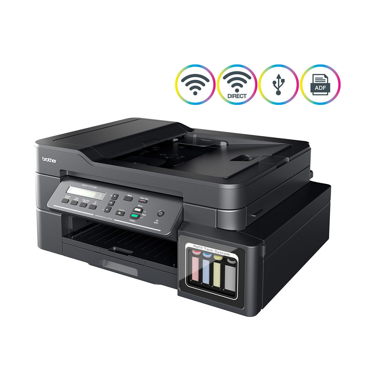 Impresora Brother DCPT720DW Multifuncional wifi