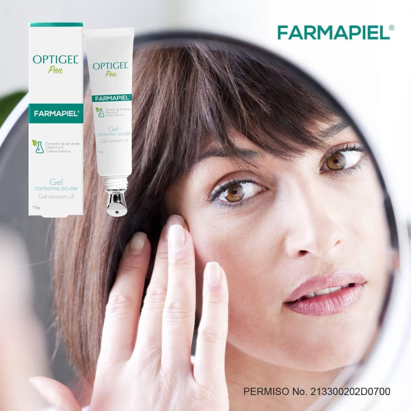 Optigel Pen Gel Contorno Ocular Para Ojeras Y Antioxidante Momento De Aplicación Día/noche Tipo De Piel Todo Tipo De Piel